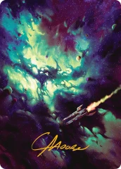 Blinkmoth Nexus (42/54) Art Card - Gold-Stamped Signature
